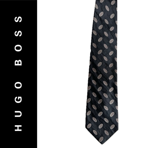 👔Textured—Silk / Viscose / Wool | 54.5” Standard BOSS HUGO BOSS Necktie / Tie - Picture 13 of 13